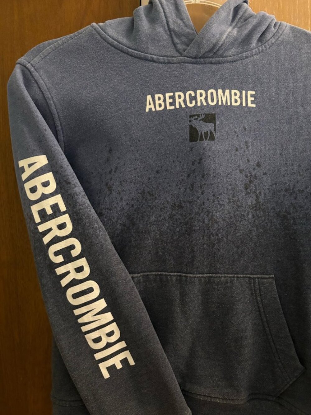 Abercrombie & Fitch Boy’s Pullover Hoodie – Navy/Blue